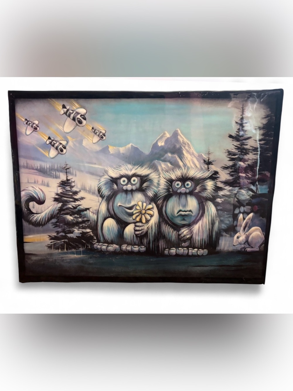 H.C. WARNER “The Flower” WALL ART